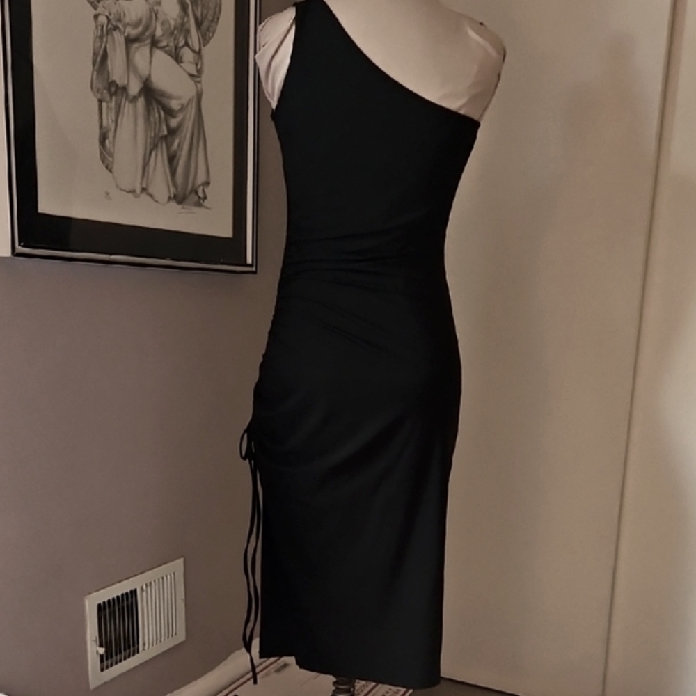 Stretch One-Shoulder Dress - Picture 7 of 9